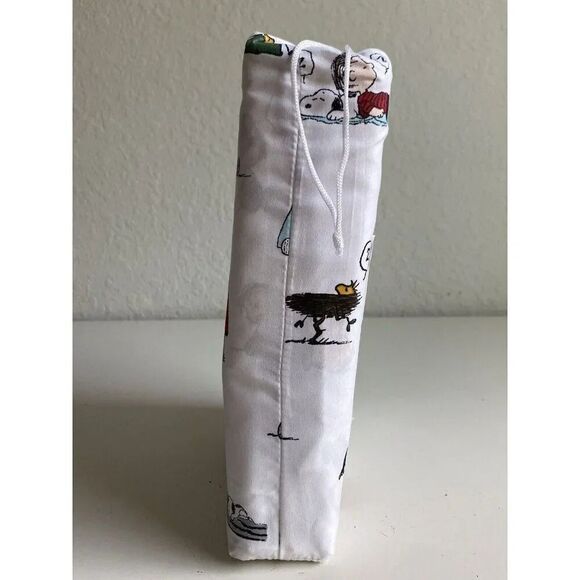 Peanuts Snoopy Woodstock Charlie Brown Linus Sally TWIN Size Soft Sheet Set NEW - Picture 3 of 12